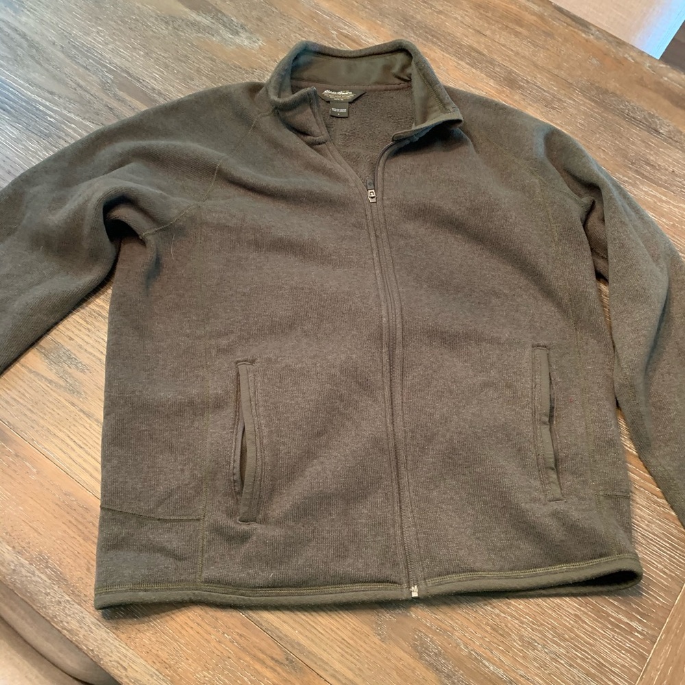 Eddie Bauer fleece jacket lg